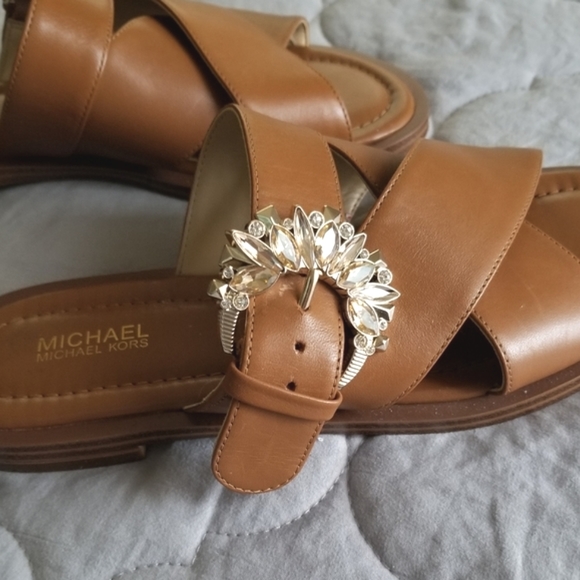 Michael Kors NWOT Frieda Slides - Picture 4 of 6